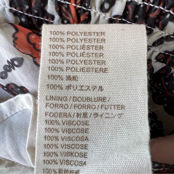 ANTHRO LET ME BE RUFFLE SHEER TIERED FOREST FAIRY FLORAL MINI SKIRT XL NWT - Picture 9 of 16